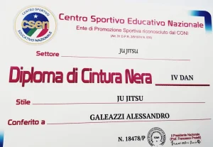 Cintura Nera Ju Jitsu