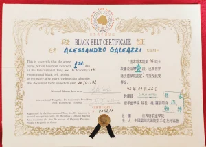Cintura Nera Tang Soo Do